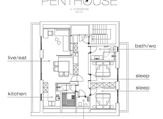 Loft In The Alps Penthouse